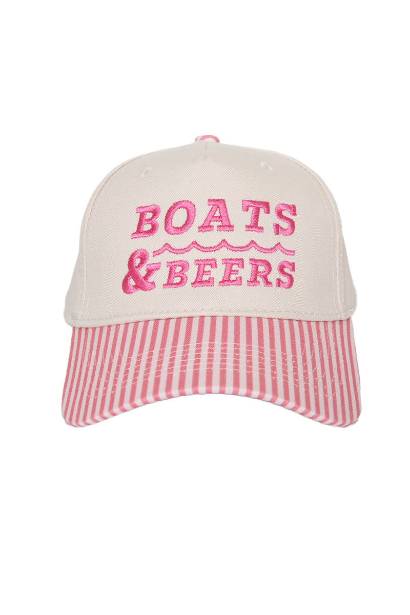 Boats & Beers Trucker Cap with Rope