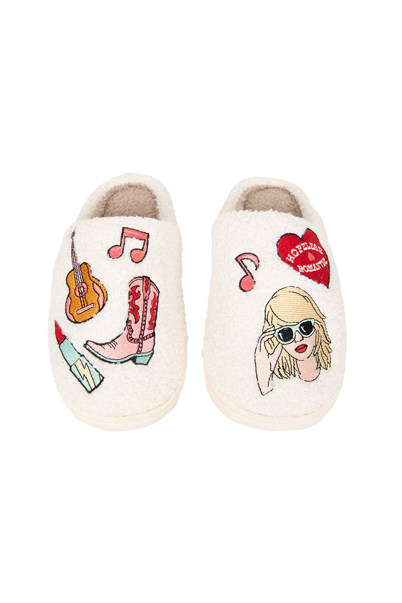 Music Girl Icons Slippers