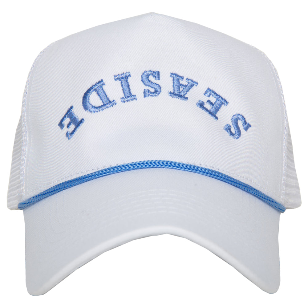 SEASIDE Upside Down Trucker Cap with Rope