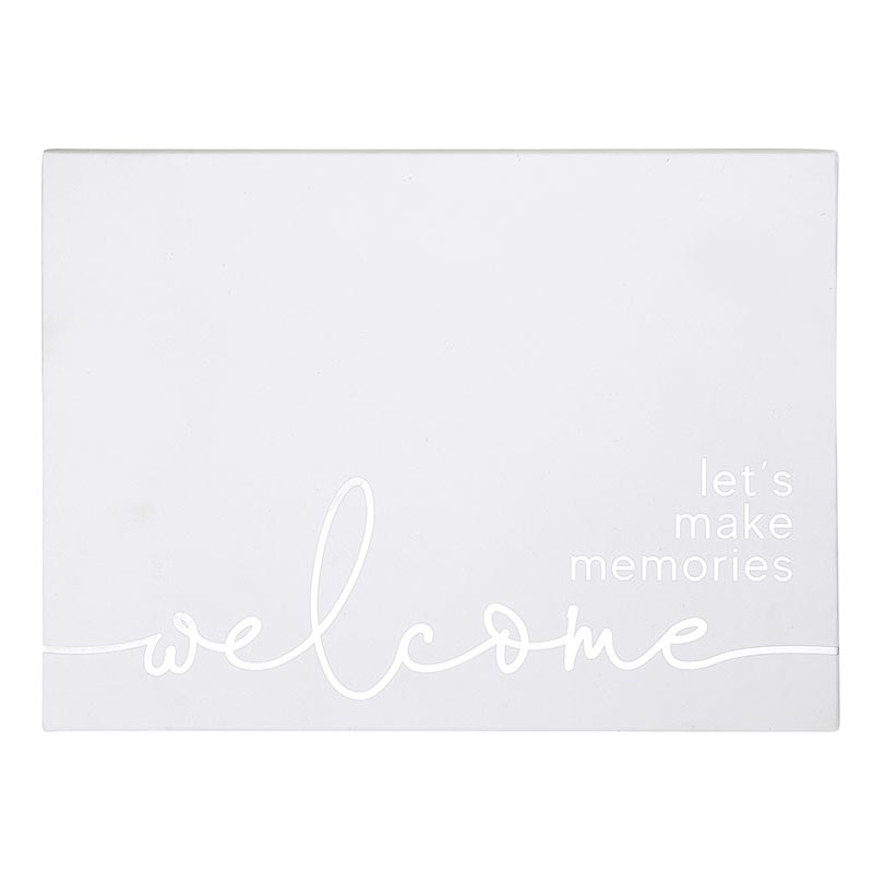 "Welcome" Guest Book