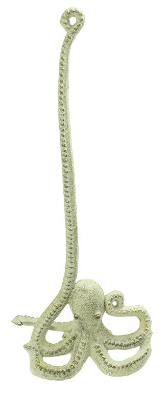 Octopus Paper Towel Holder – Antique White