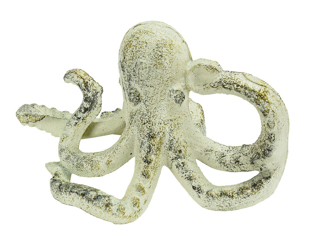 Octopus Paper Weight - Antique White