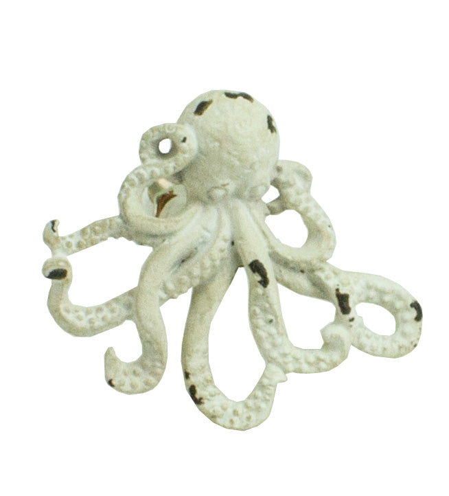 Octopus Knob - Antique White