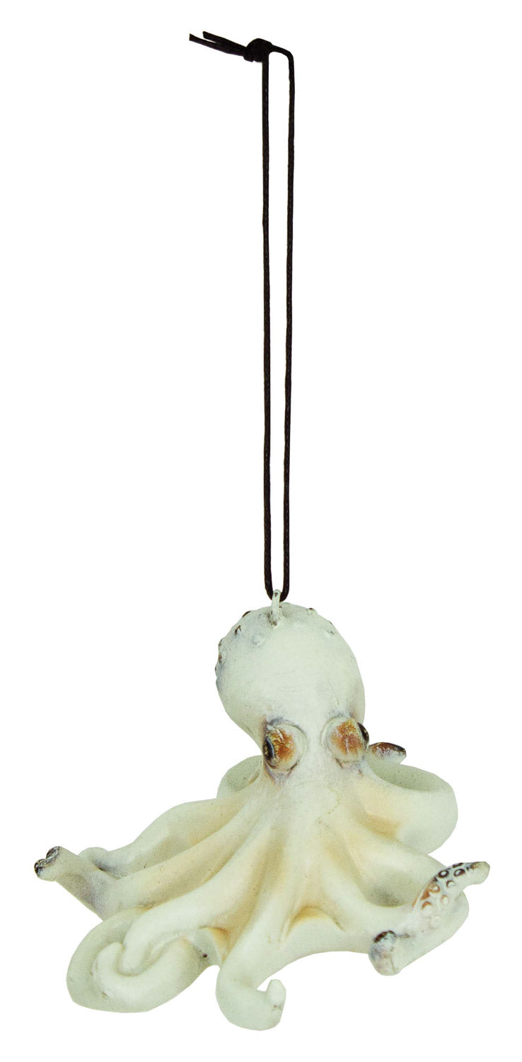 Octopus Ornament – Antique White
