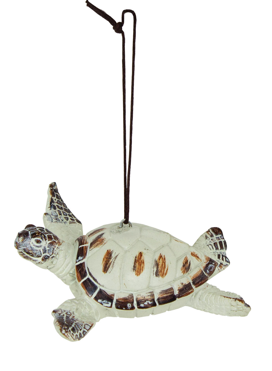 Sea Turtle Ornament – Antique White