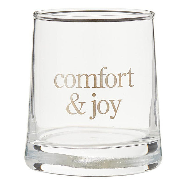 Comfort & Bright 9 oz Rocks Glasses Boxed Set of 2