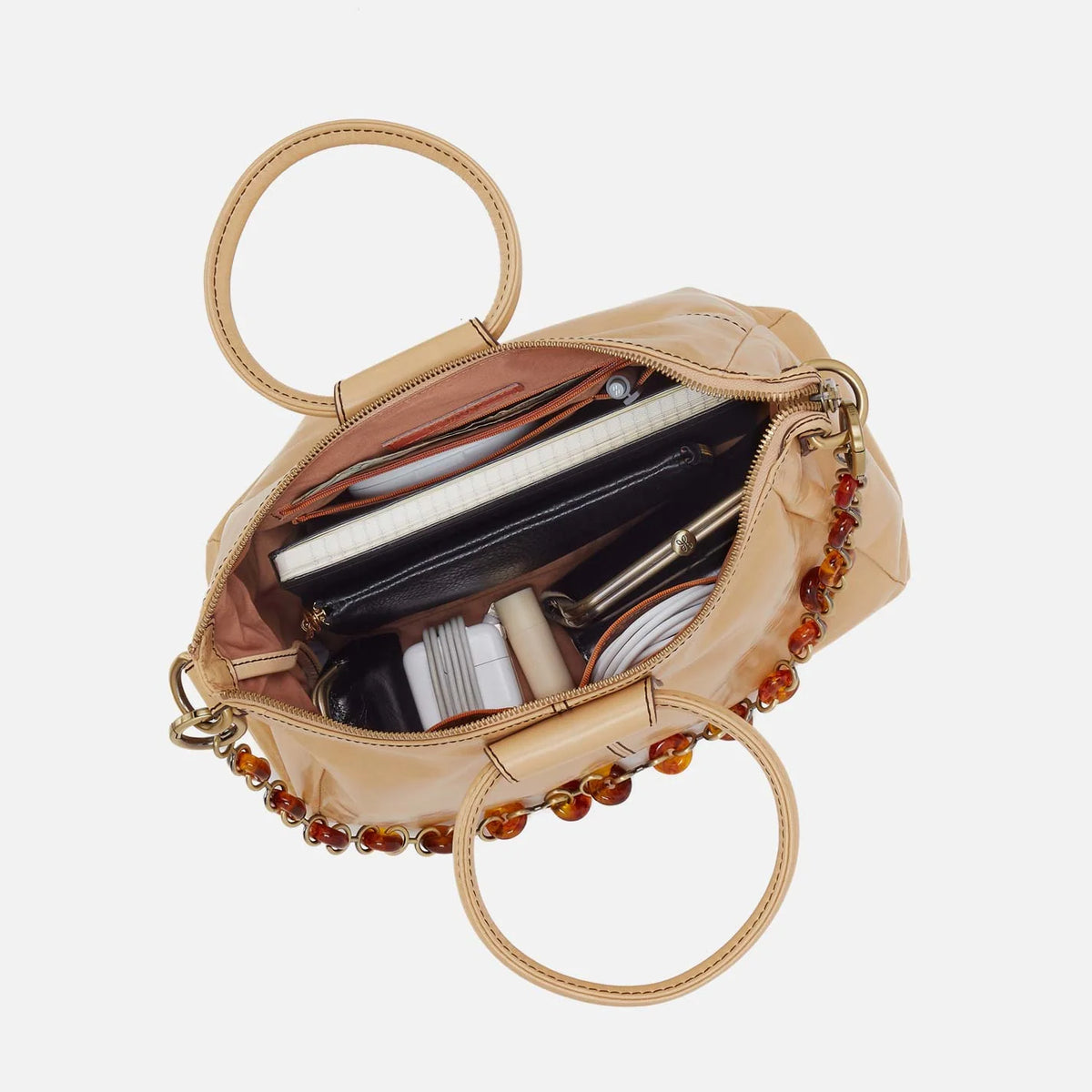 Sheila Medium Satchel - Desert Sand