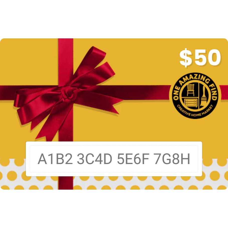 One Amazing Find Gift Card