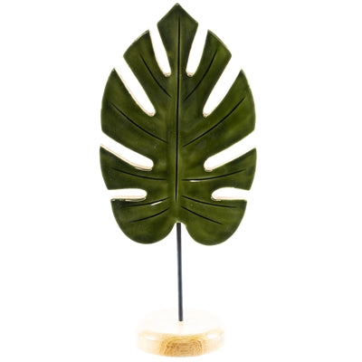 Carved Mango Leaf Decor - 3 Sizes