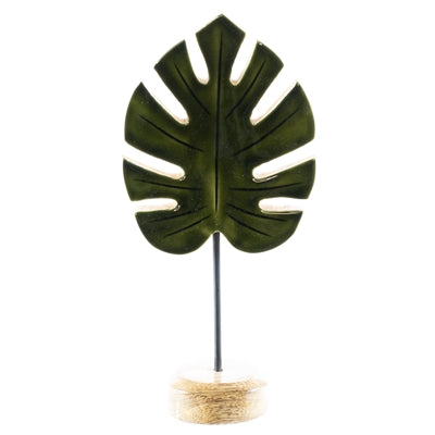 Carved Mango Leaf Decor - 3 Sizes