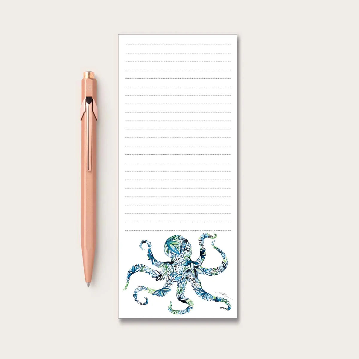 Octopus Refrigerator Notepad