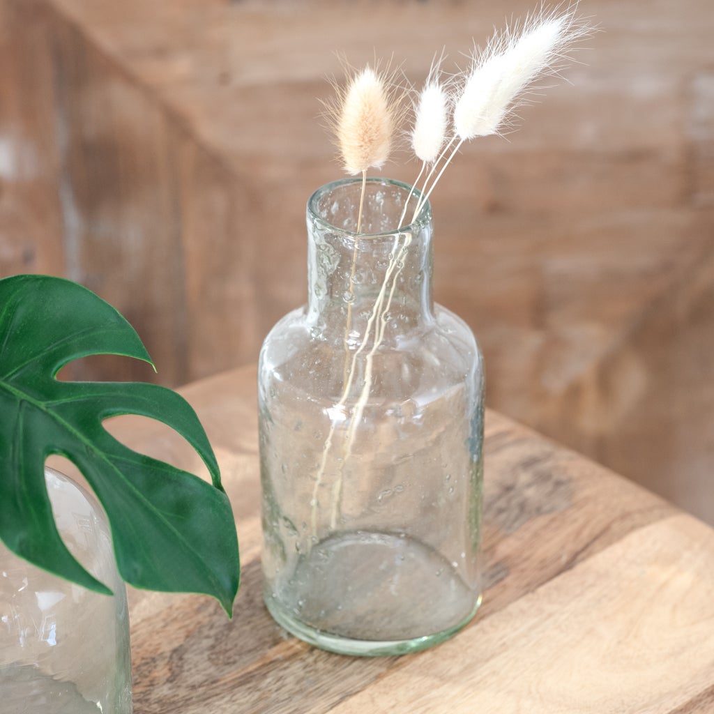 Stonewash 7" Glass Vase