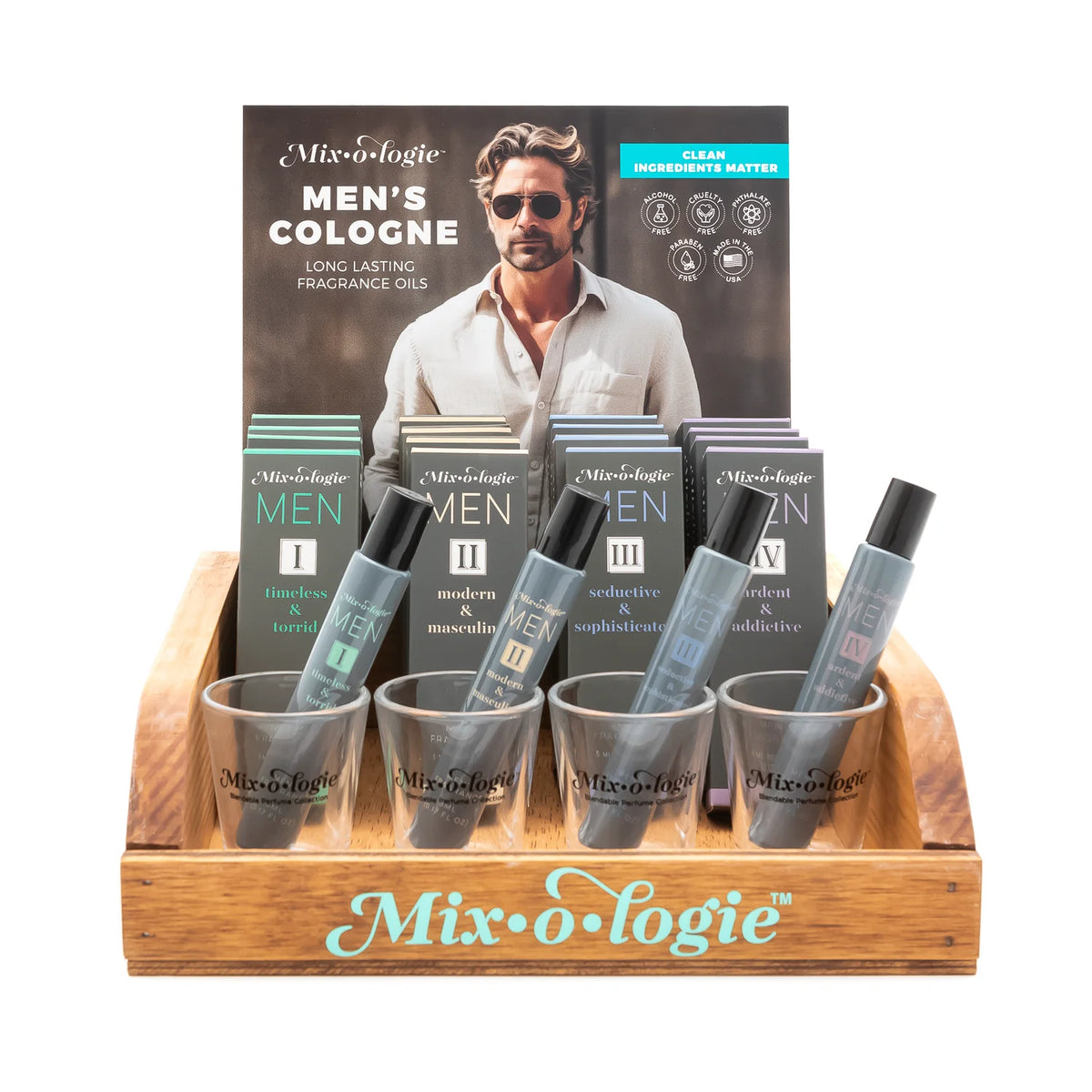 Mixologie Fragrance for Men - 4 Scents