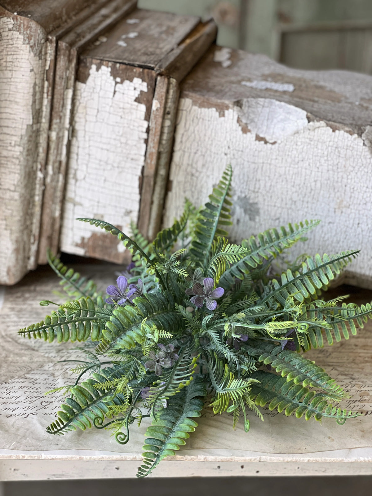 Purple Ambling Arbor 14" Half Sphere