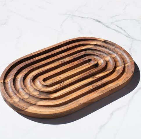 Oval Wood Trivet
