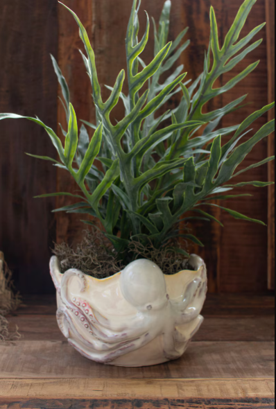 Ceramic Octopus Vase