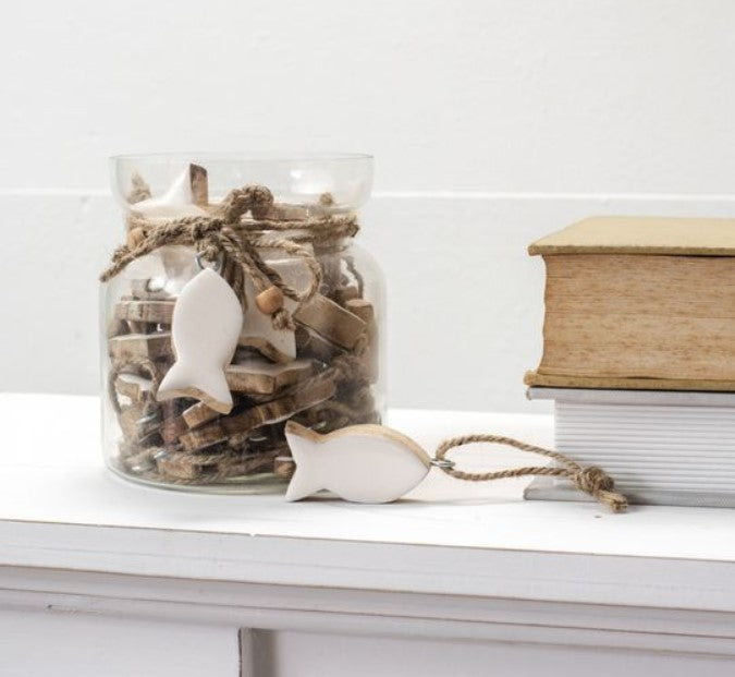 Wooden Fish Ornament