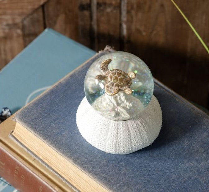 Gold Turtle Snowglobe
