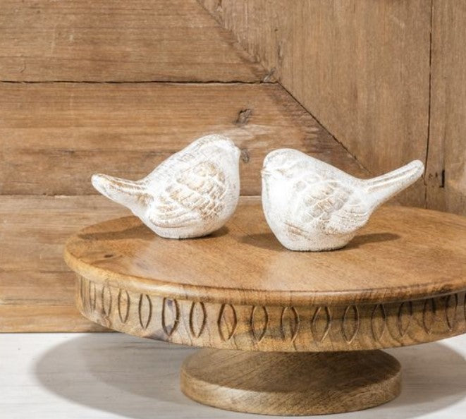 Gold Wash Cement Bird