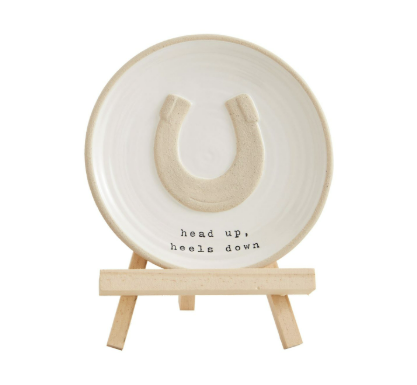 Farm Horse Plate Stand