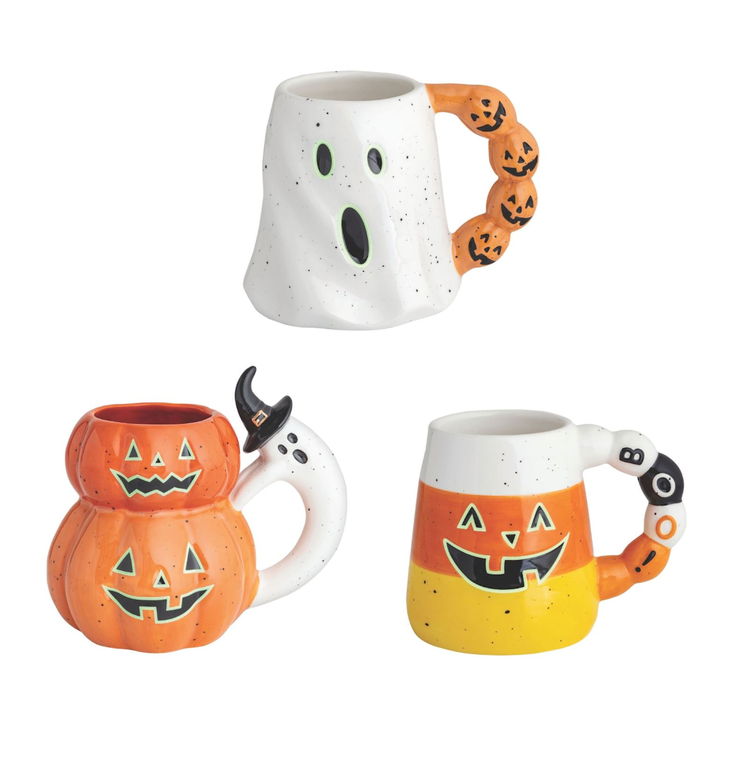 Halloween Glow Mugs