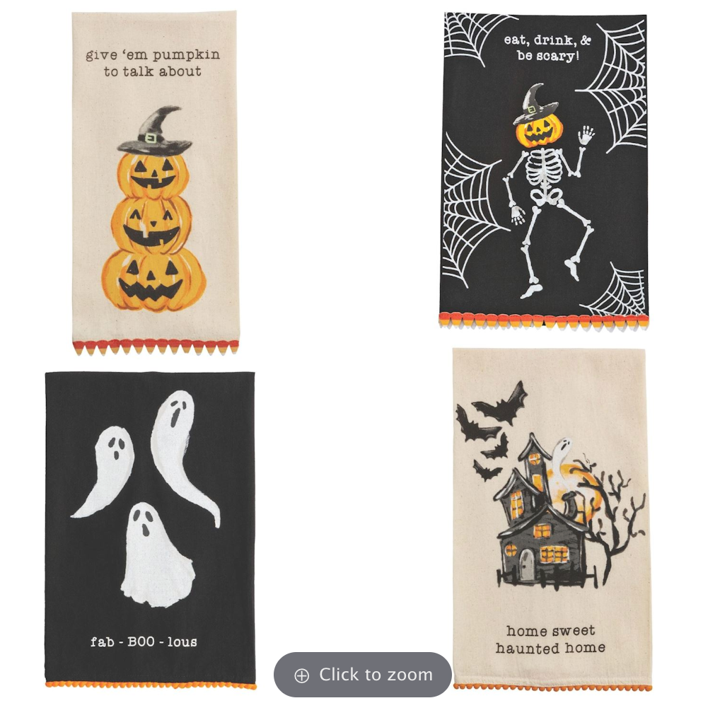 Halloween Trim Towels
