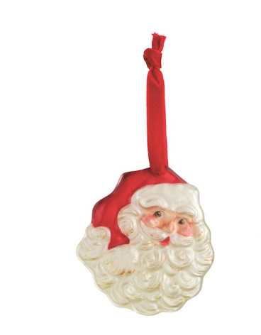 Classic Christmas Glass Ornament