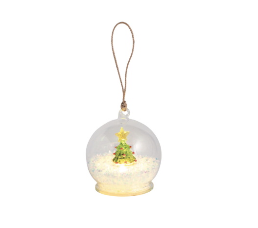Tree Light-Up Ball Ornament