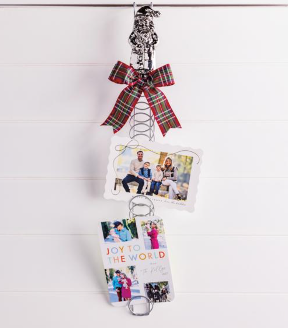 Santa Christmas Card Holder