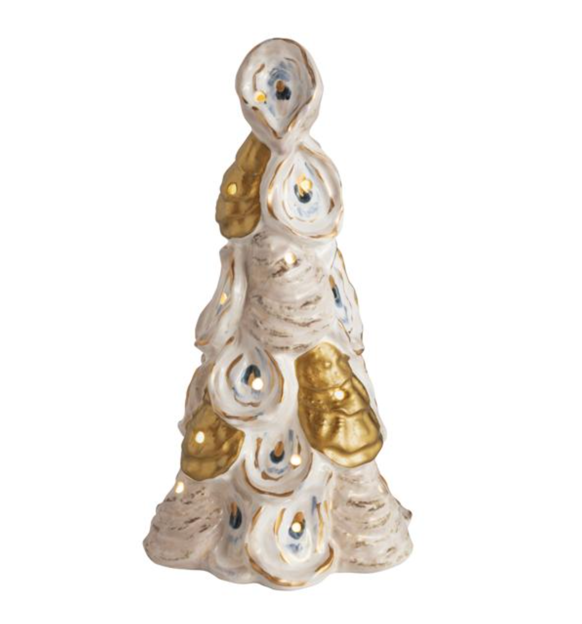 Large Oyster Light-Up Tree