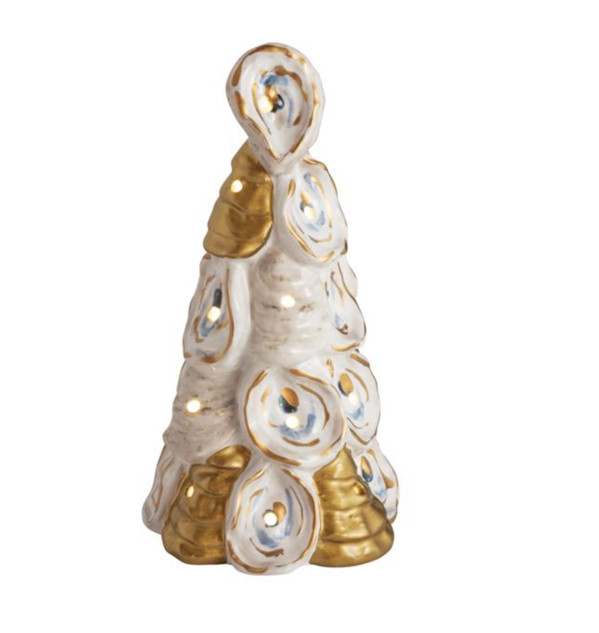 Medium Oyster Light-Up Tree