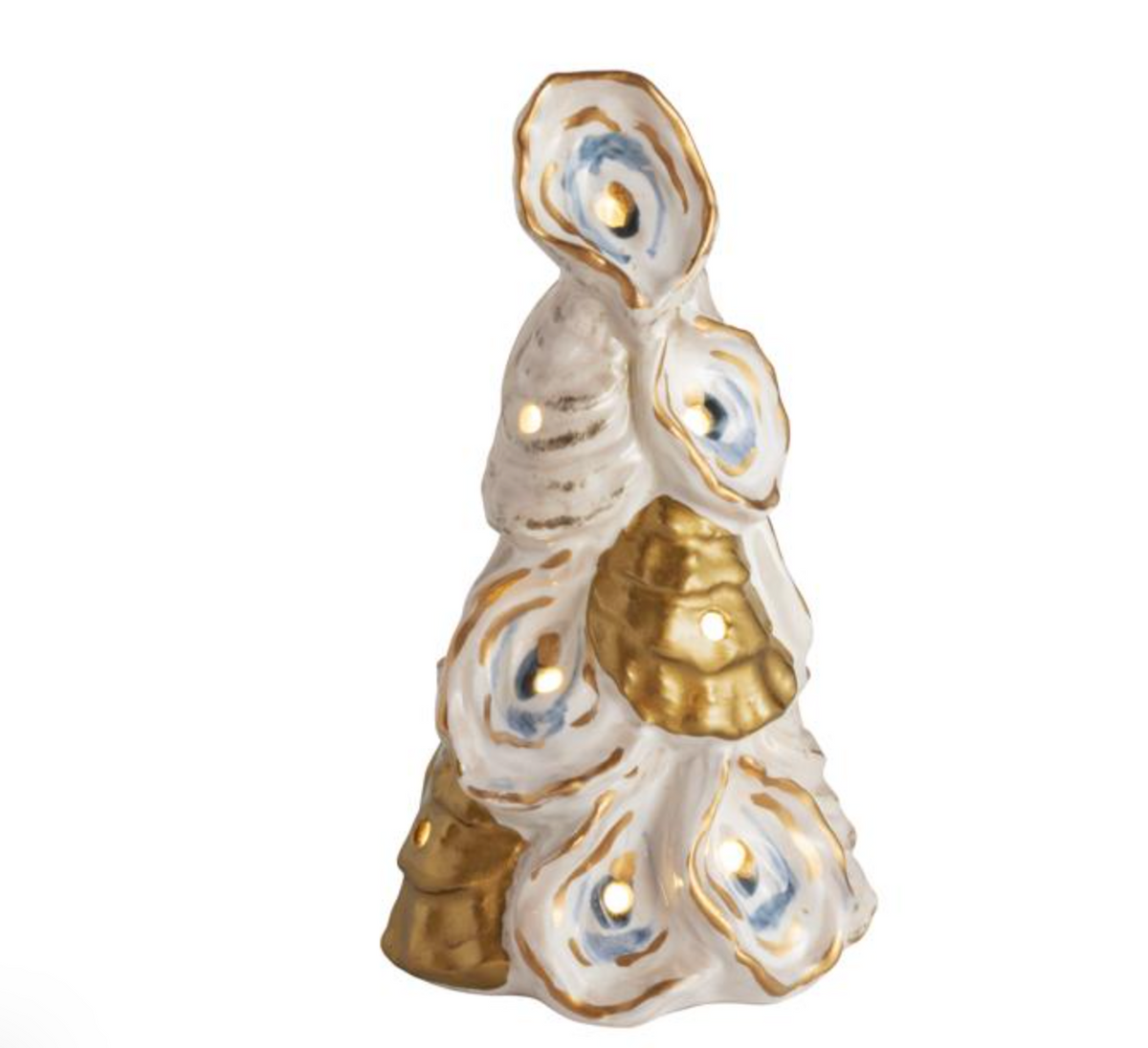 Small Oyster Light-Up Tree