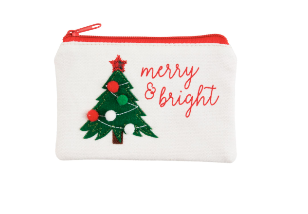 Tree Christmas Light-Up Pouch