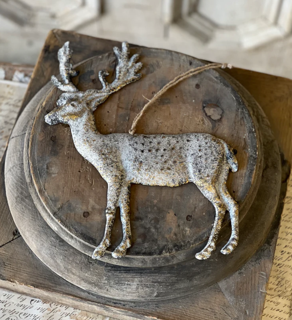 Deer Dusting Ornament