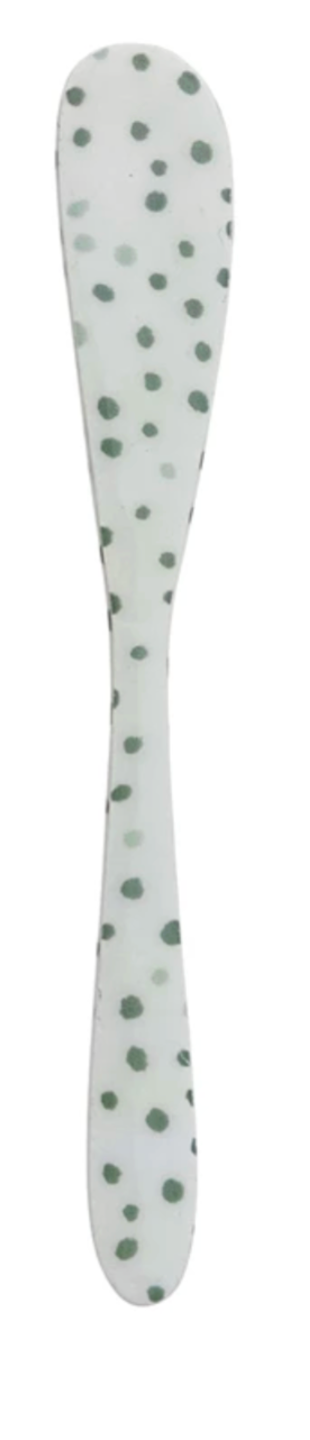 Enameled Stainless Steel Canape Knife, 4 Styles. Each Sold Separately.