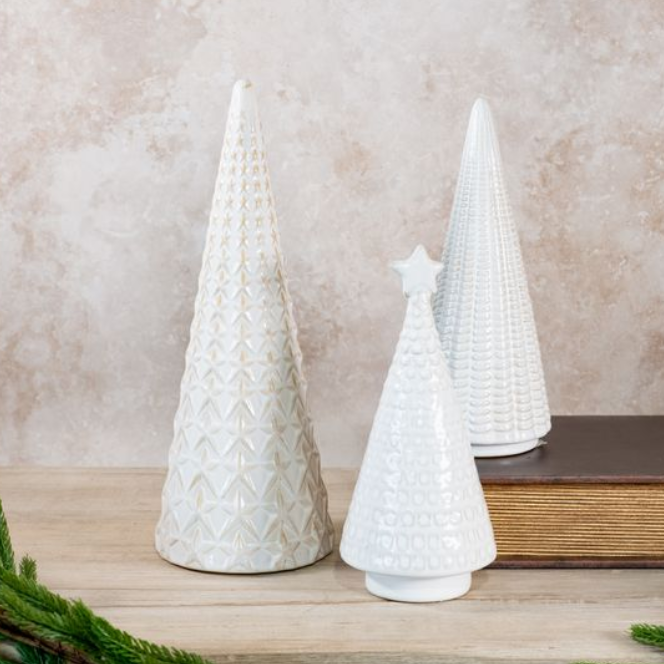 S/3 URBAN DECORATIVE TREES