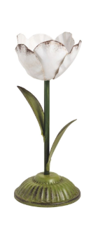 Flower Candlesticks. Each Sold Separately.