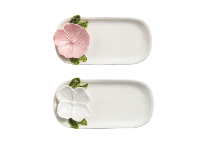 White Flower Everything
Plate