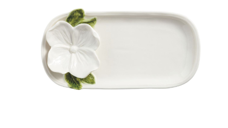 White Flower Everything
Plate