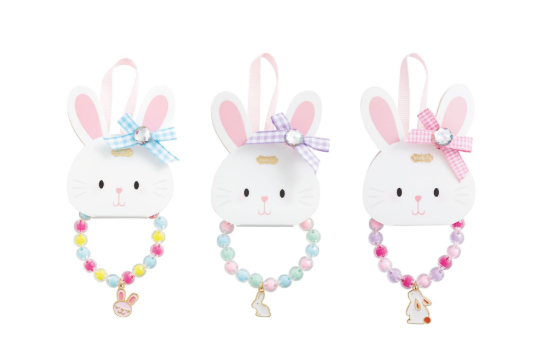 Blue Bunny Charm
Bracelet & Ring Set