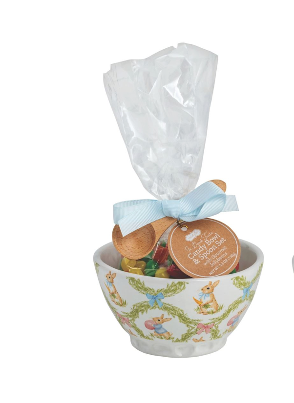 Bunny Easter Candy
Bowl & Jellybean Set