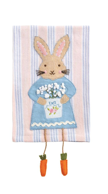 Pink Stripe Bunny
Dangle Leg Towel