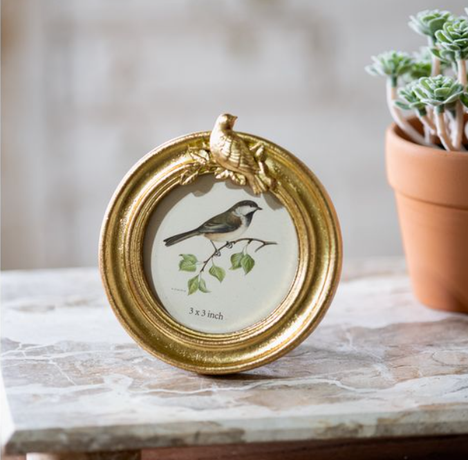 3 X 3 ROUND PHOTO FRAME