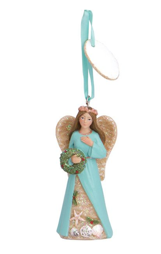 Resin Ornament - Coastal Angel