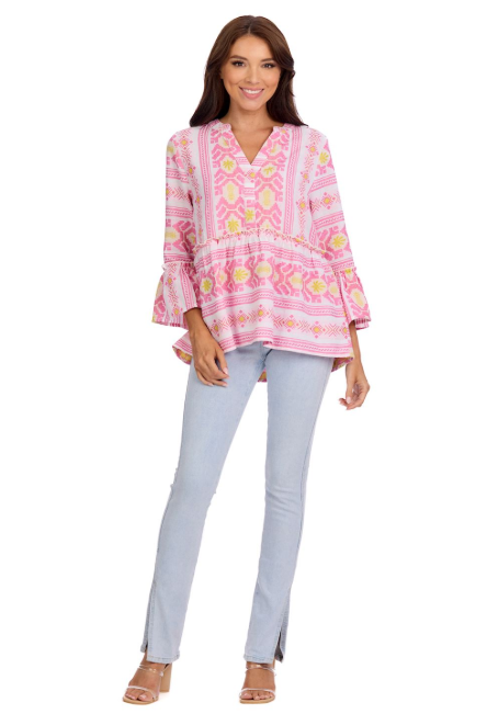 Callaway Jacquard Top Pk-M