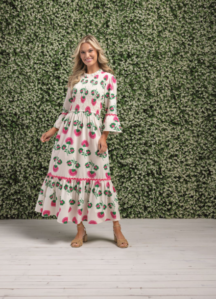 Elle Smocked Maxi Dress