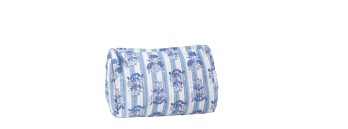 Cornflower Light Blue Block Print Case