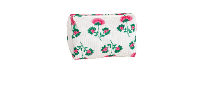 Peony White Block Print Case. Each Sold Separately.