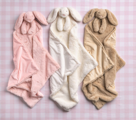 Pink Cuddle Bunny Blanket