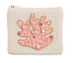 White Coastal Beaded Case. Each Sold Separately.